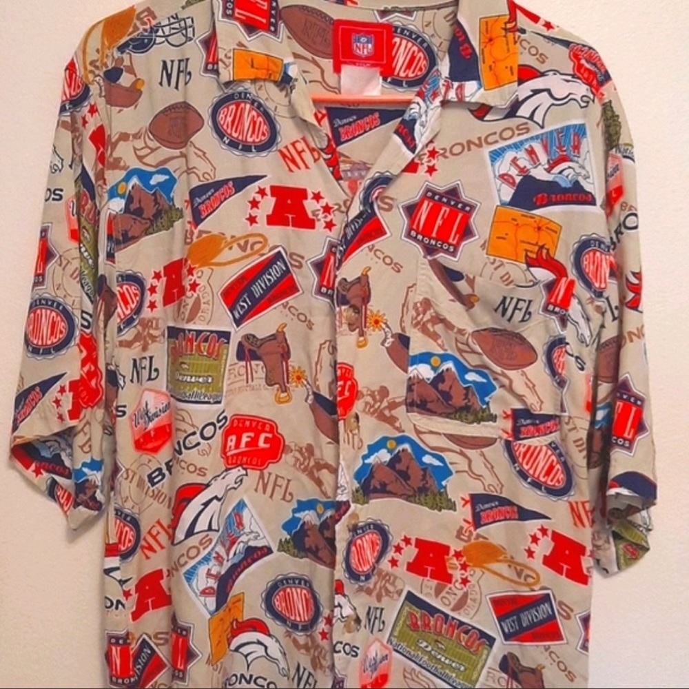 Vintage Denver Bronco’s Button Up shirt
